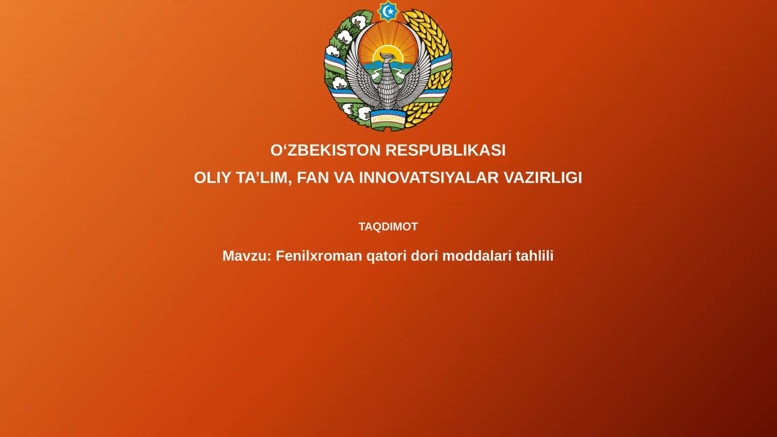 Fenilxromanqatoridorimoddalaritahlili