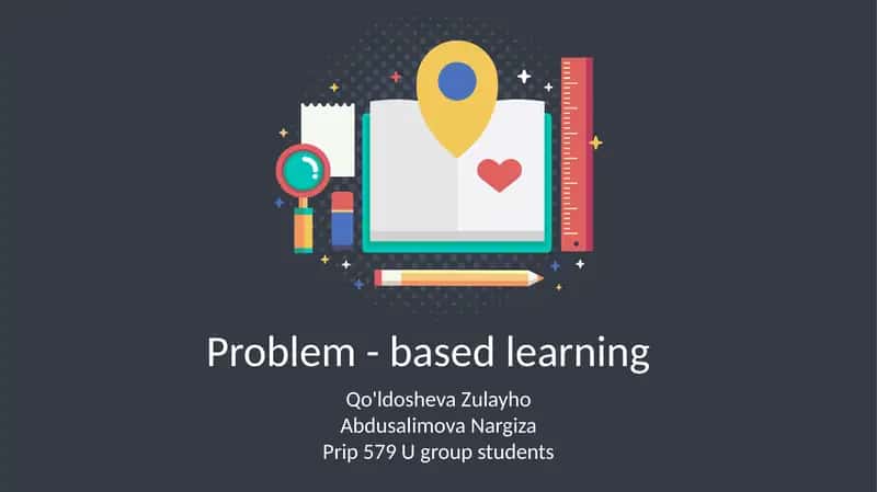 Problem-based learning