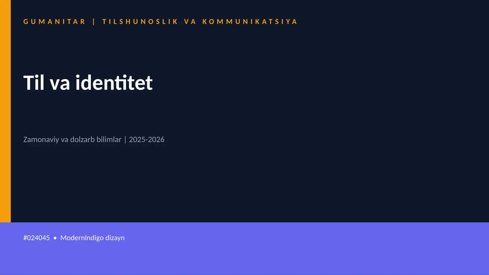 Til va identitet