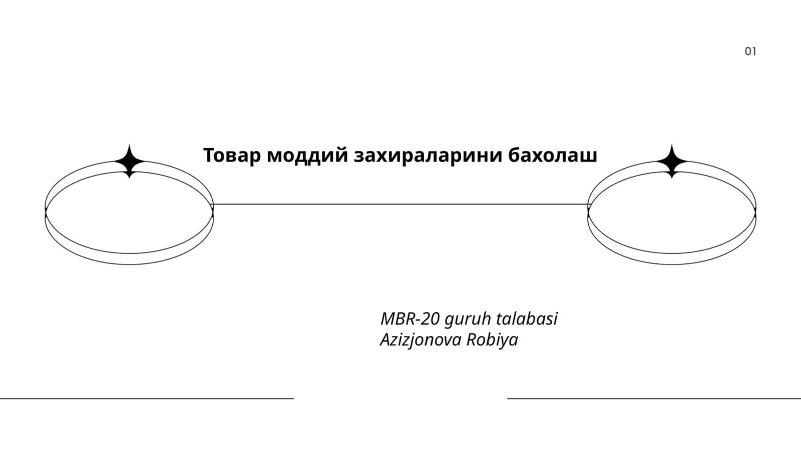 Товар моддий захираларини бахолаш