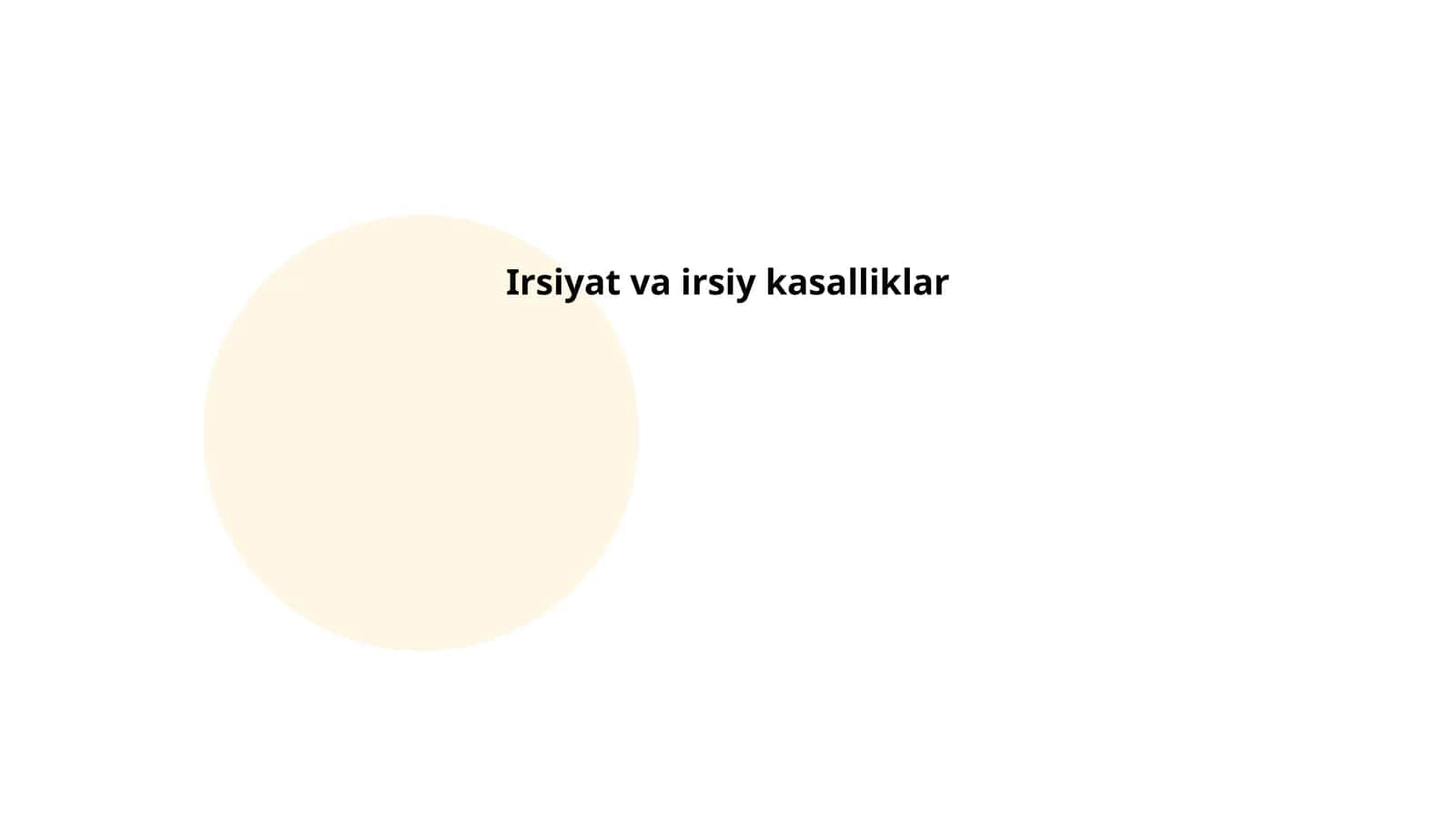 Irsiyat va molekulyar genetika
