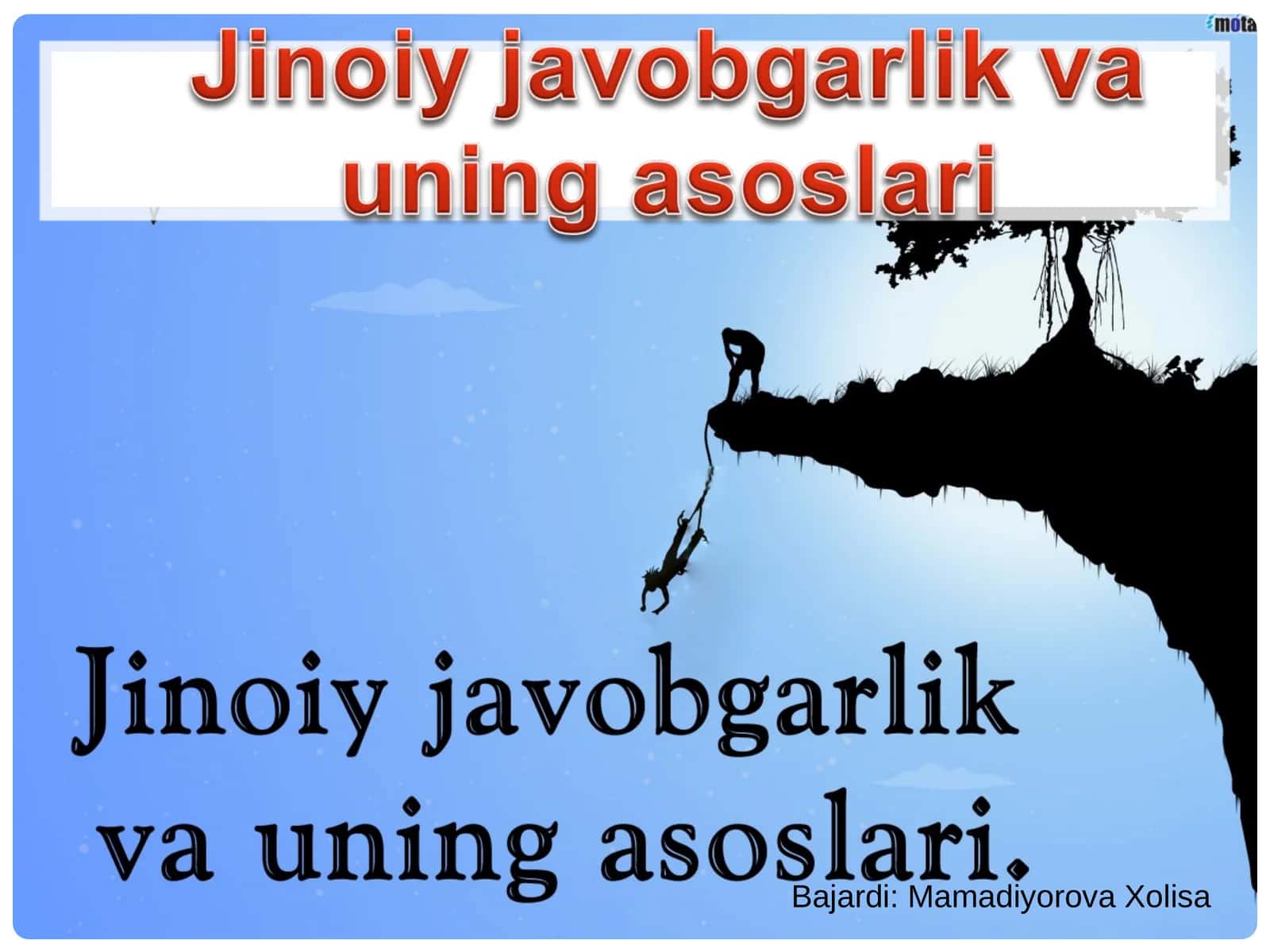 Bajardi: Mamadiyorova Xolisa