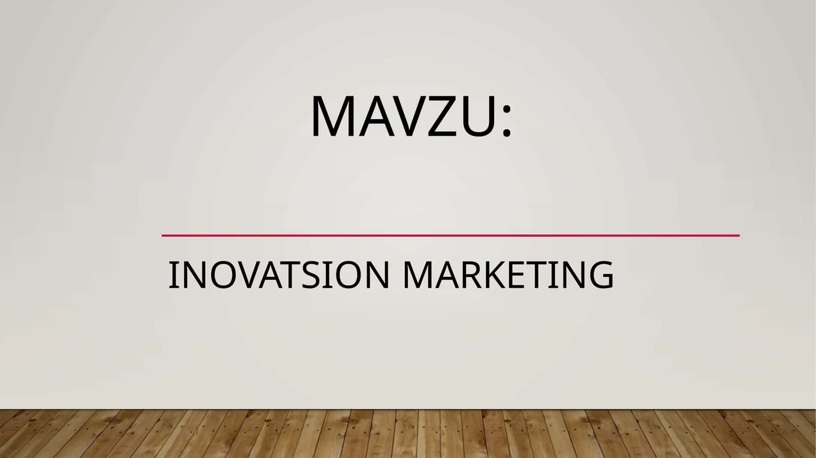 INOVATSION MARKETING