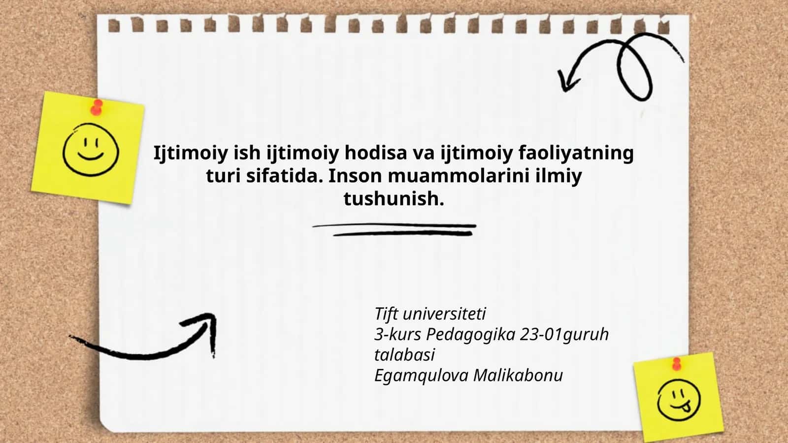 Ijtimoiy ish ijtimoiy hodisa 1