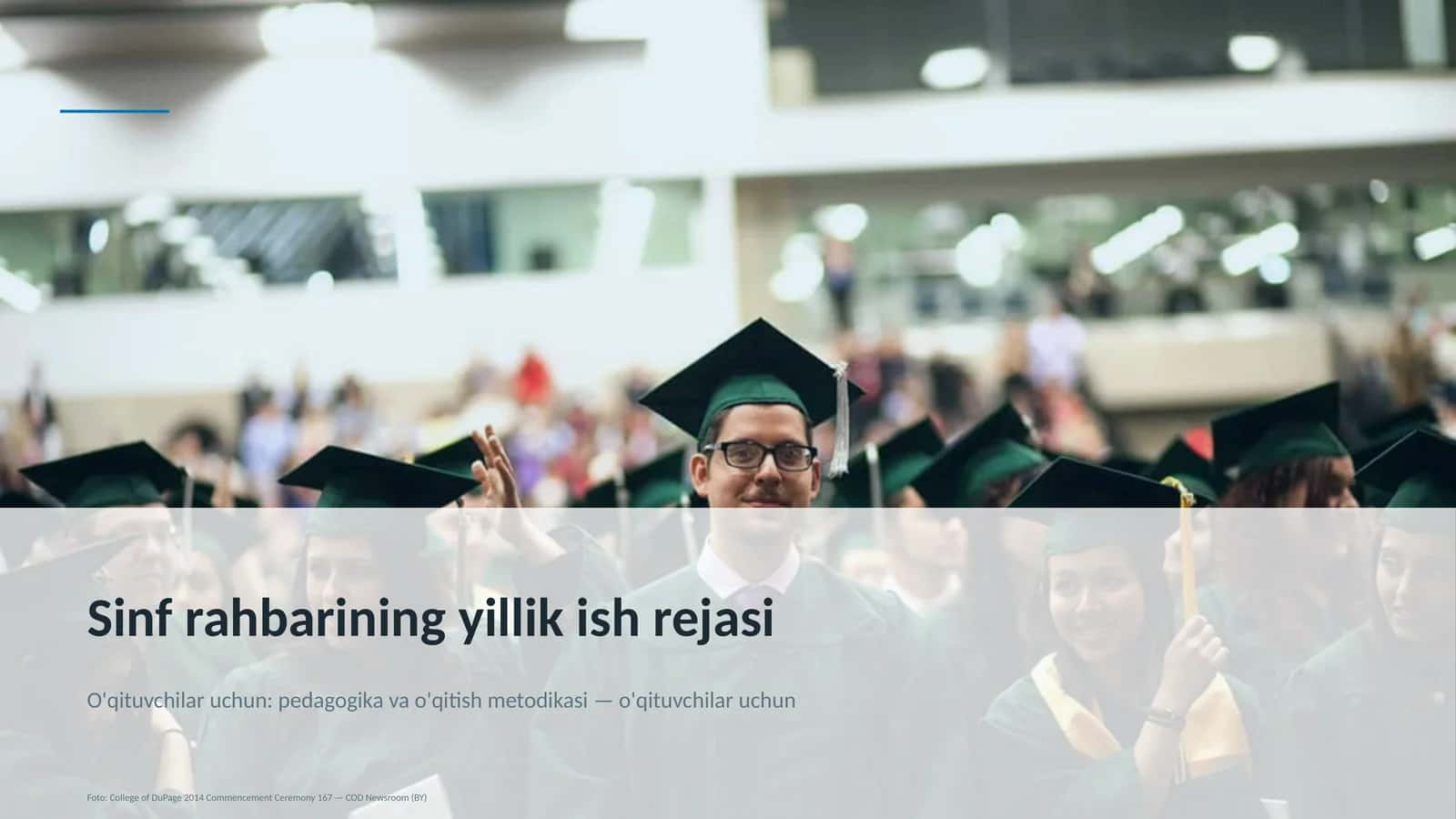 Sinf rahbarining yillik ish rejasi