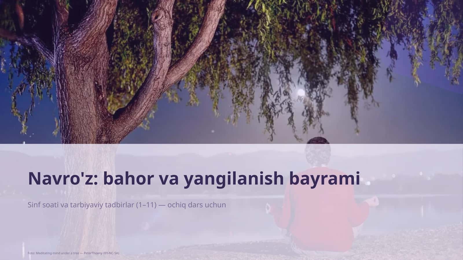 Navro'z: bahor va yangilanish bayrami