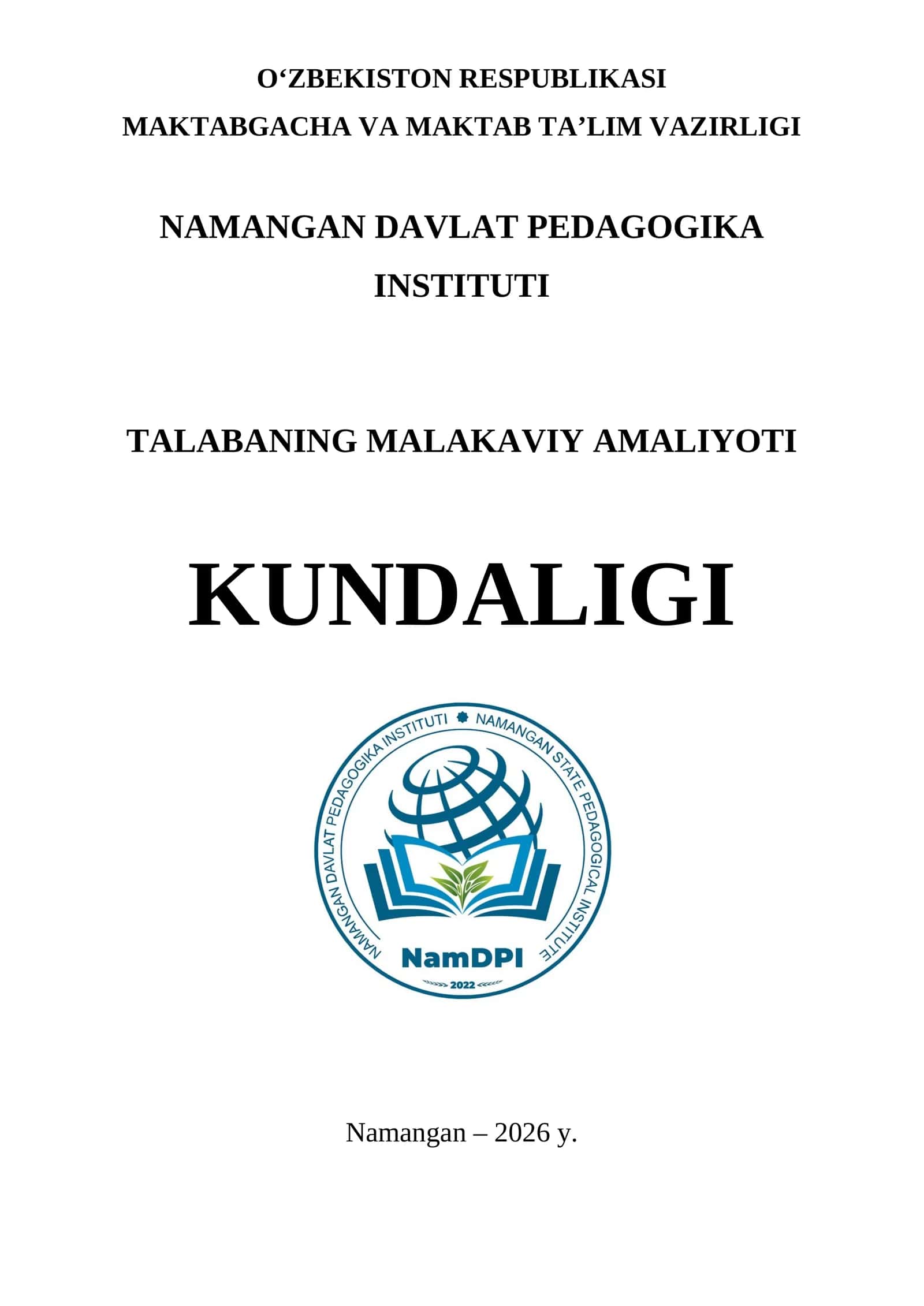Kundalik daftari