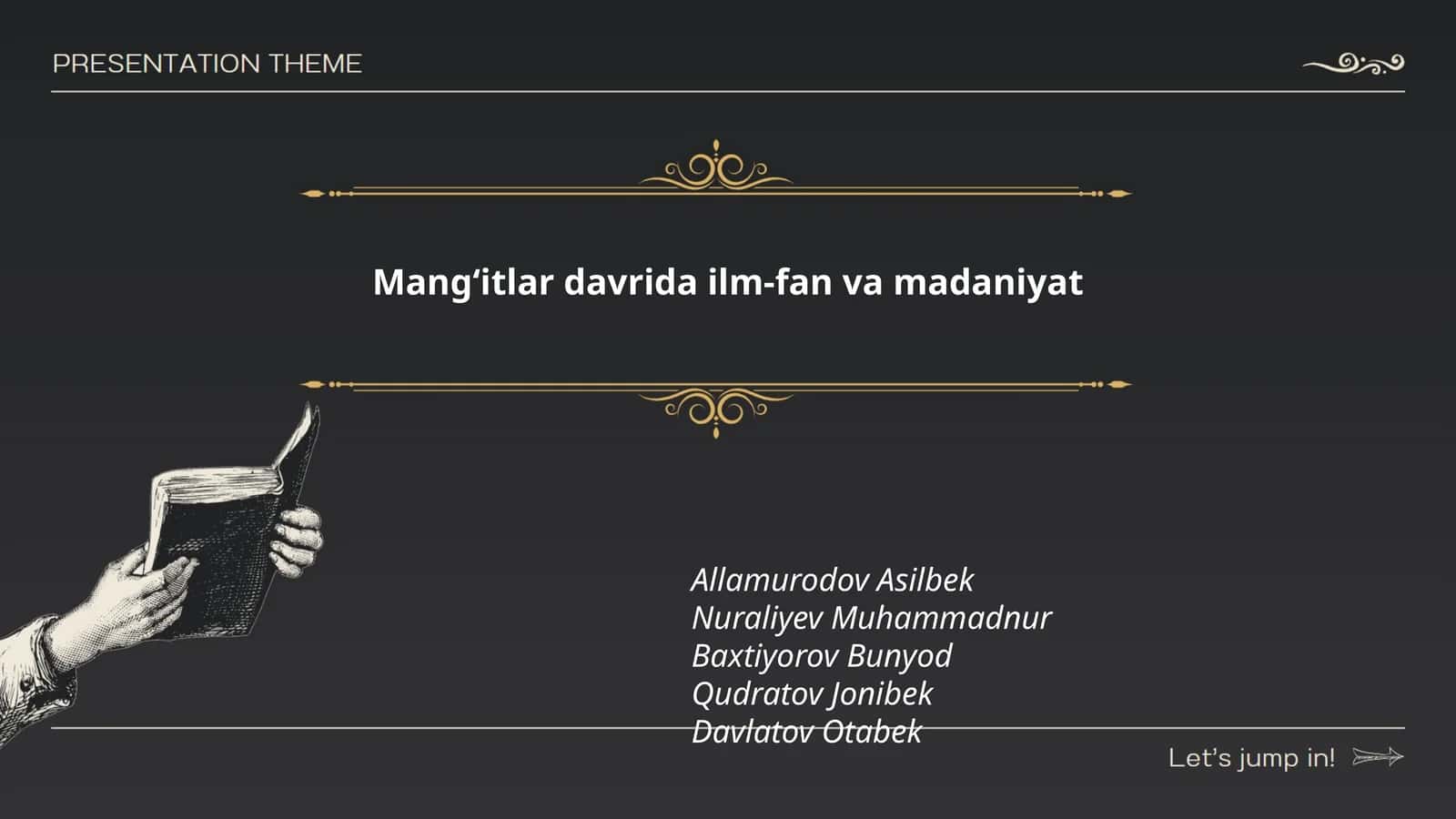 Mangʻitlar davrida ilm-fan va madaniyat