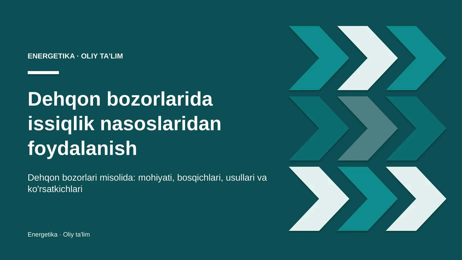 dehqon bozorlarida issiqlik nasoslaridan foydalanish 9480