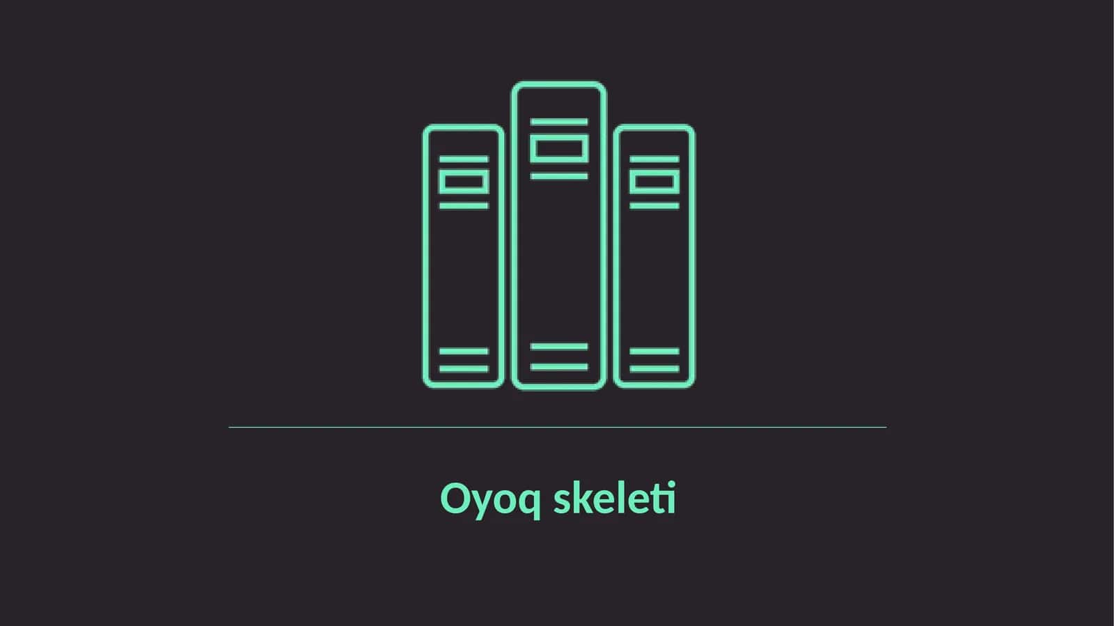 Oyoqskeleti