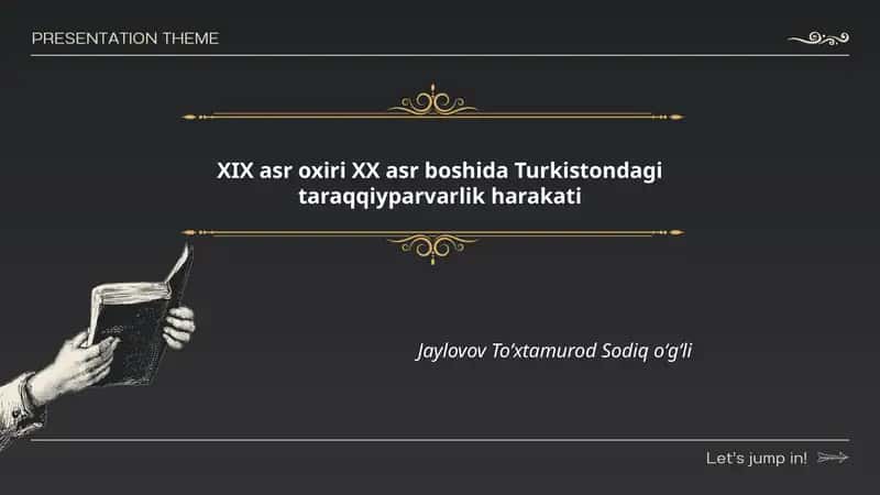 Turkistondagi Taraqqiyparvarlik Harakati