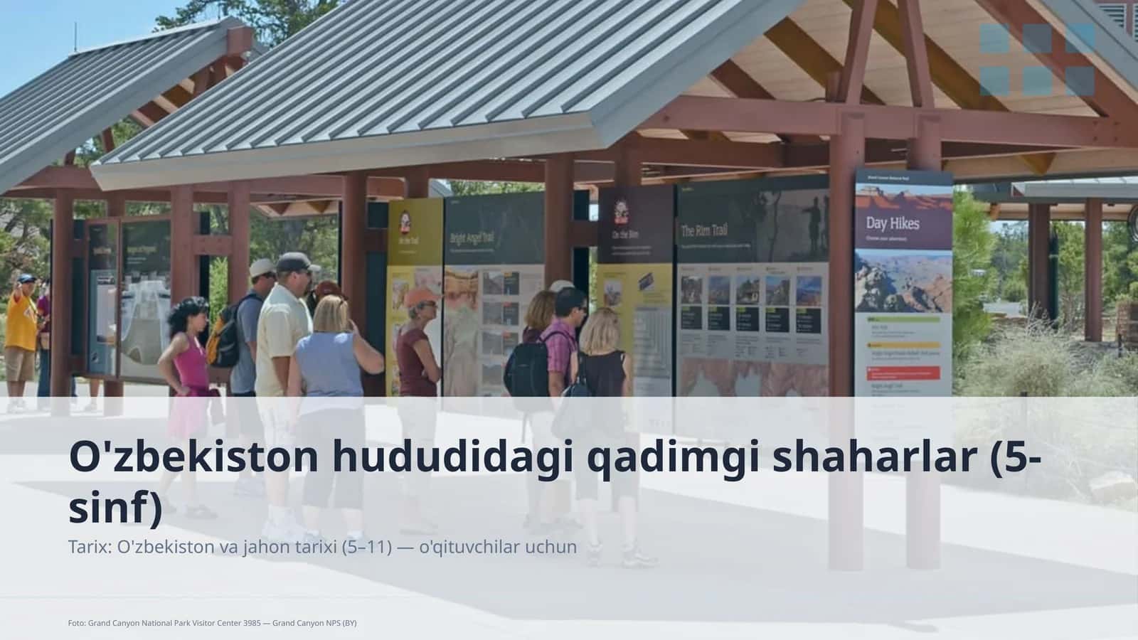 O'zbekiston hududidagi qadimgi shaharlar (5-sinf)