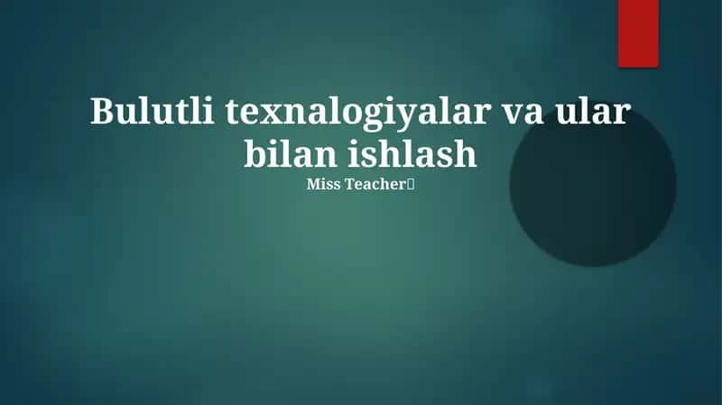 Miss Teacher🦋