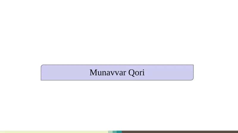 Munavvar Qori
