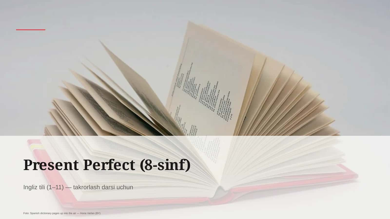 Present Perfect (8-sinf)