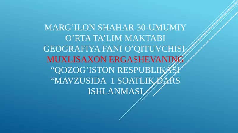 Qozog'iston Respublikasi