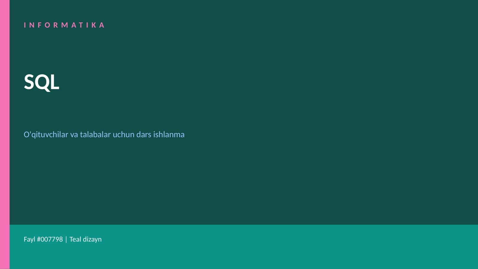INFORMATIKA