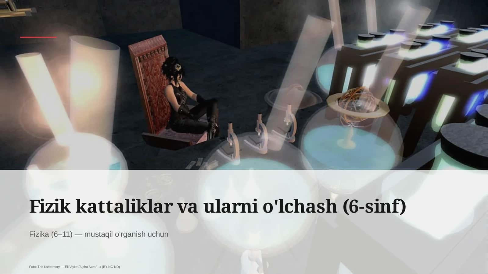 Fizik kattaliklar va ularni o'lchash (6-sinf)