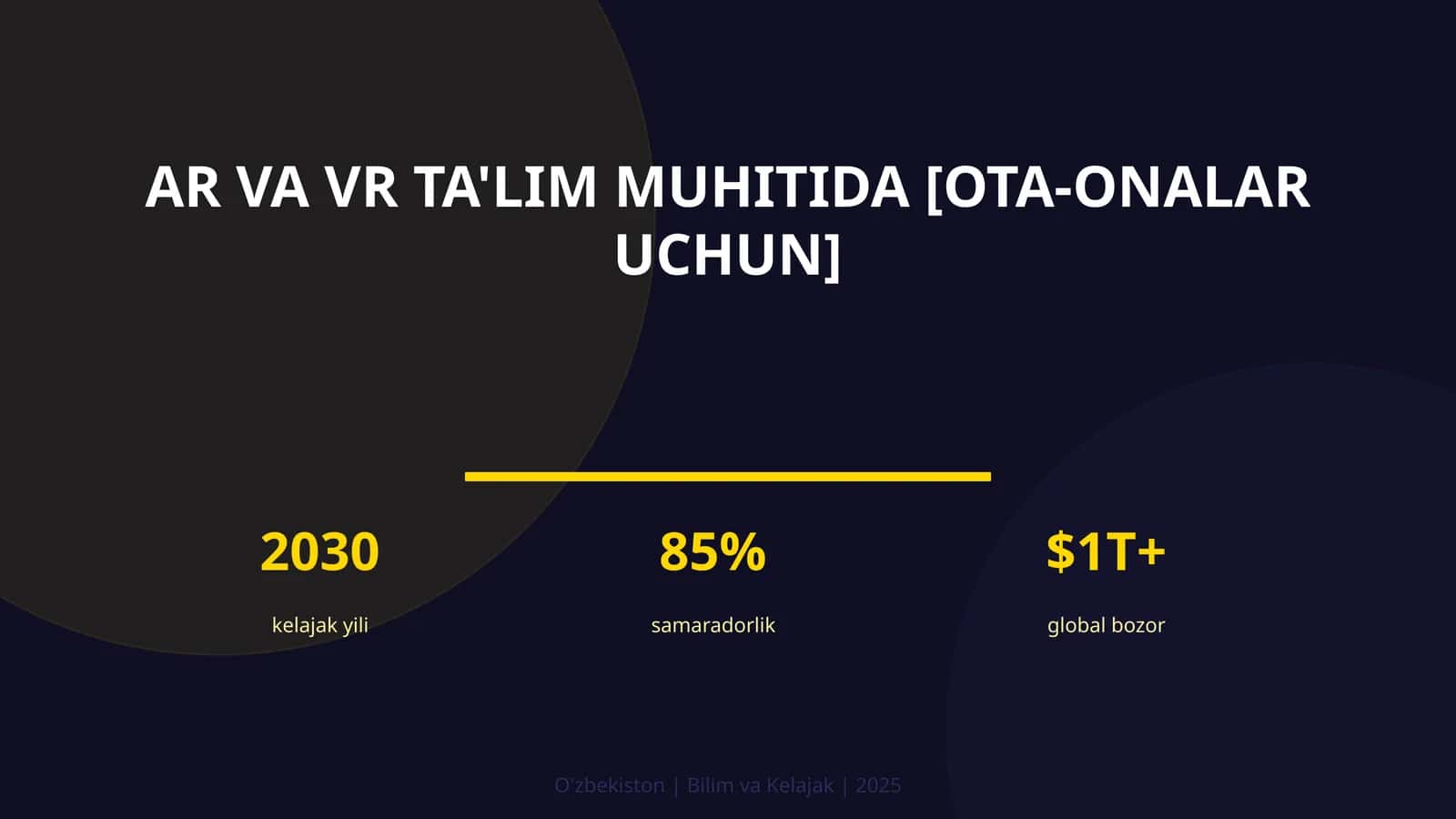 AR va VR ta'lim muhitida [ota-onalar uchun]