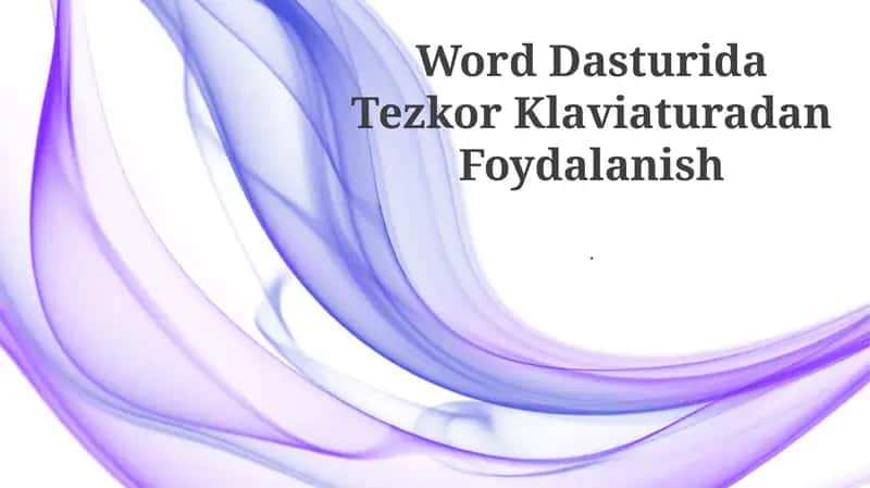 Tezkor Klaviatura