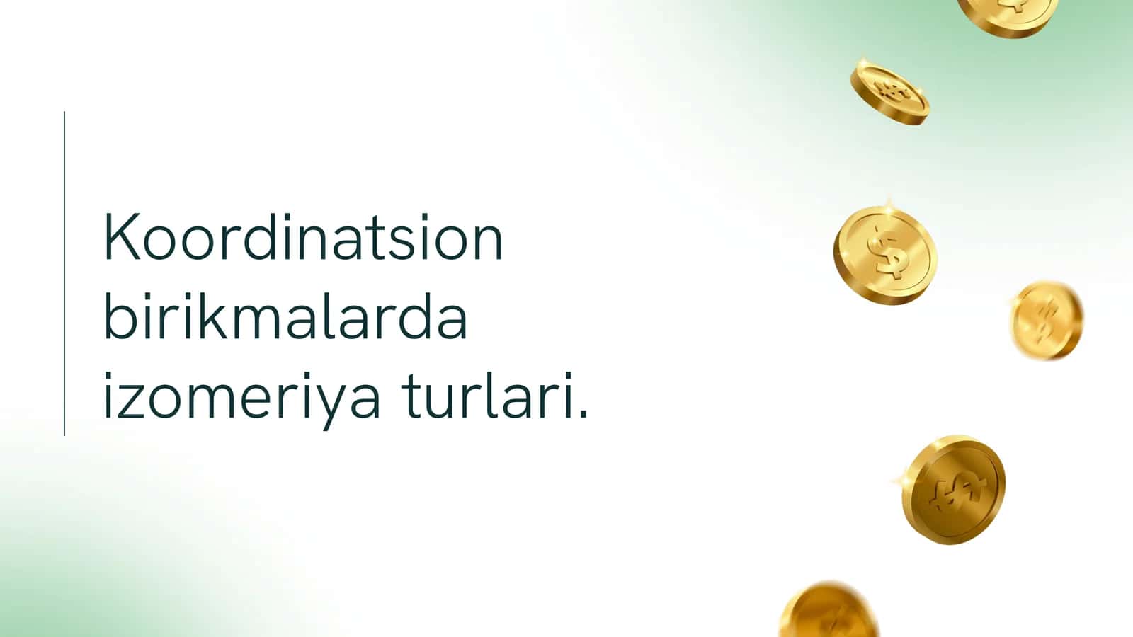 Koordinatsion birikmalarda izomeriya turlari