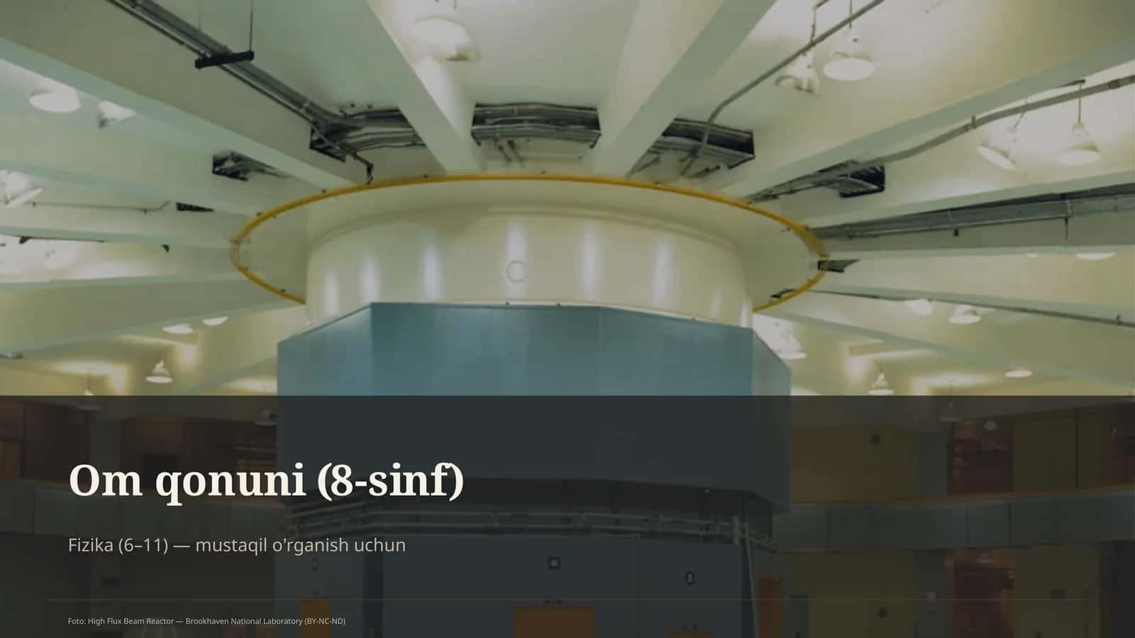 Om qonuni (8-sinf)