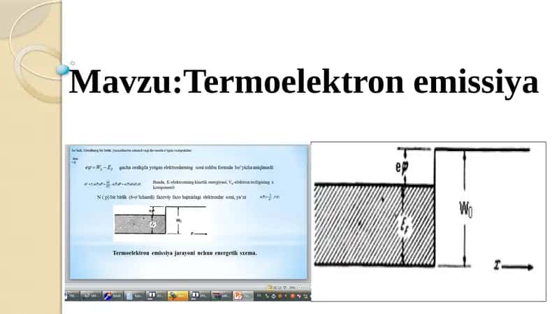 Termoelektronemissiya