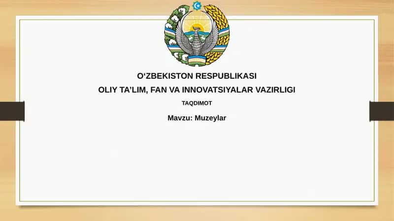 Muzeylar