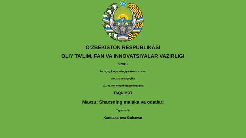 Maxsus pedagogika