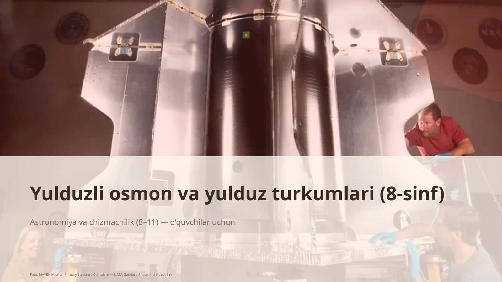 Yulduzli osmon va yulduz turkumlari (8-sinf)