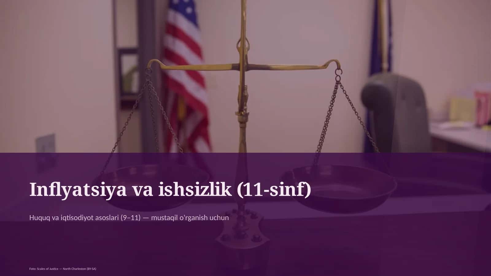 Inflyatsiya va ishsizlik (11-sinf)