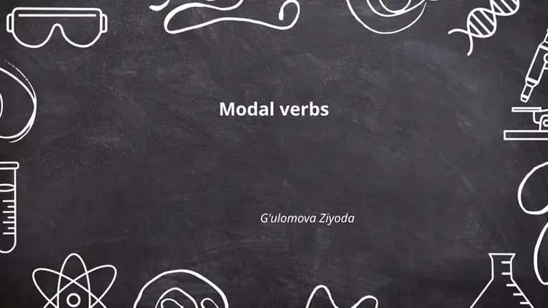 Modal verbs