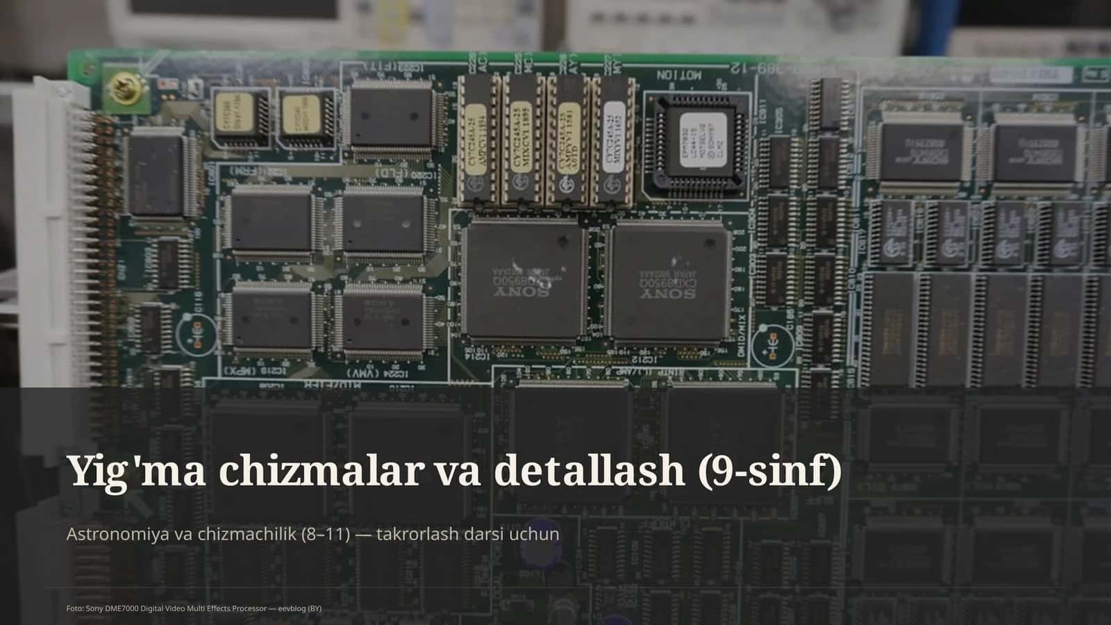 Sony DME7000 Digital Video Multi Effects Processor