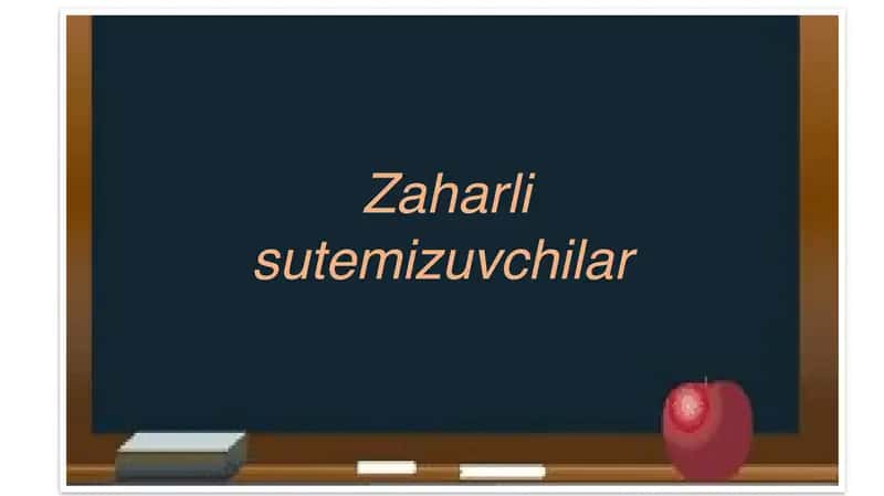 Zaharli sutemizuvchilar