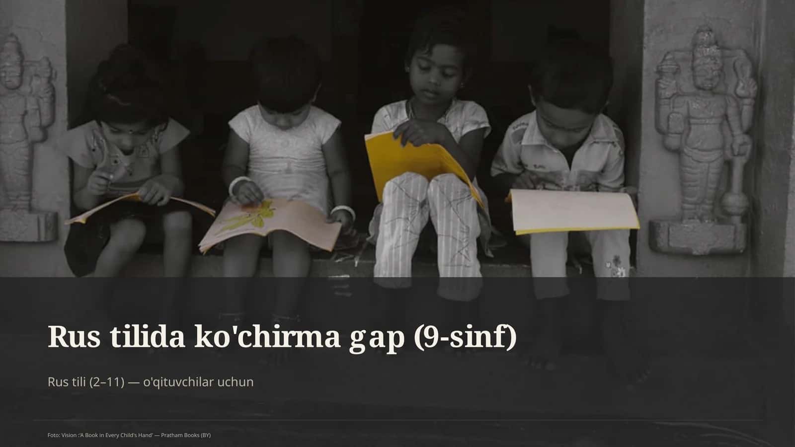 Rus tilida ko'chirma gap (9-sinf)
