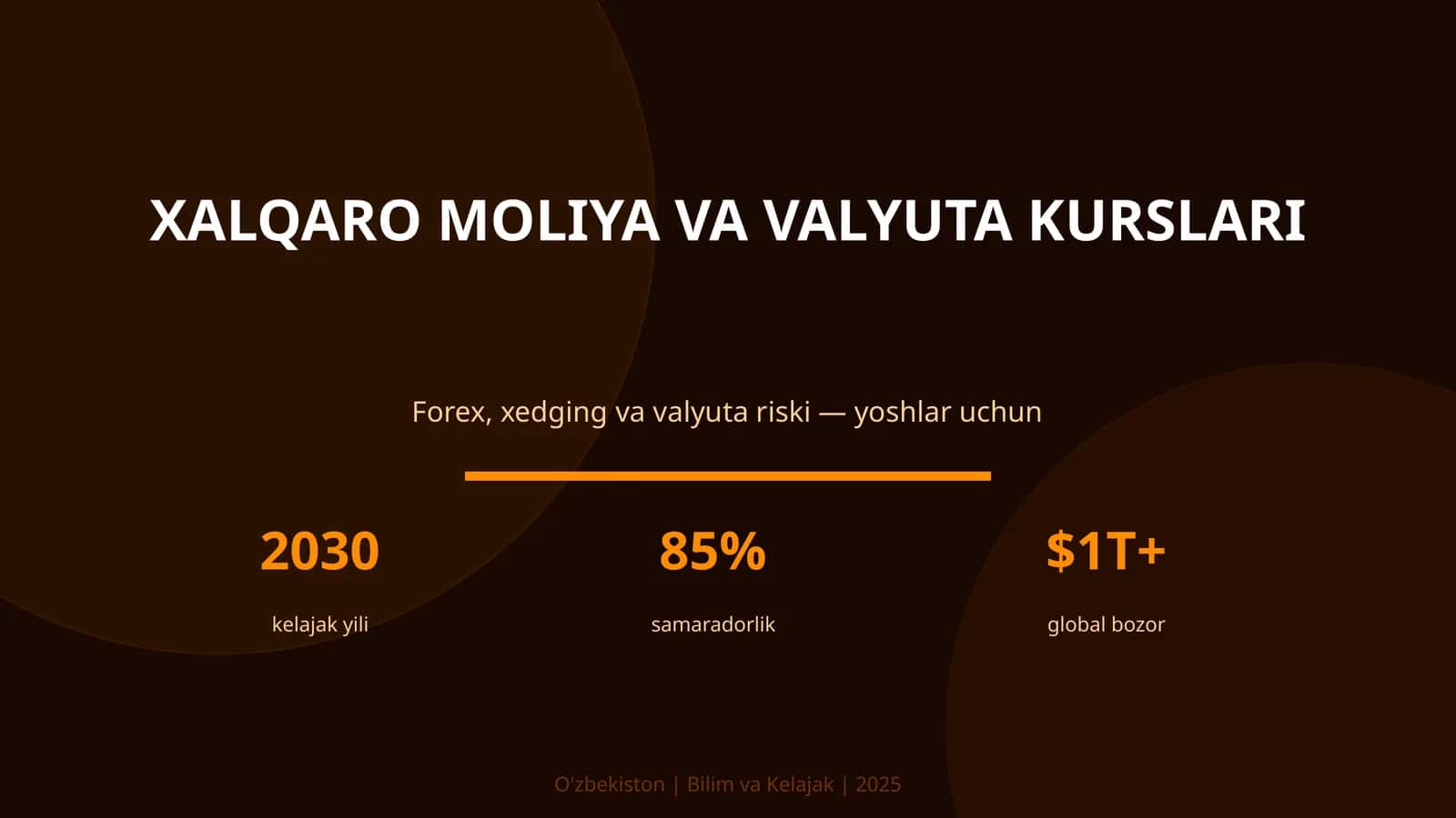 Xalqaro moliya va valyuta kurslari