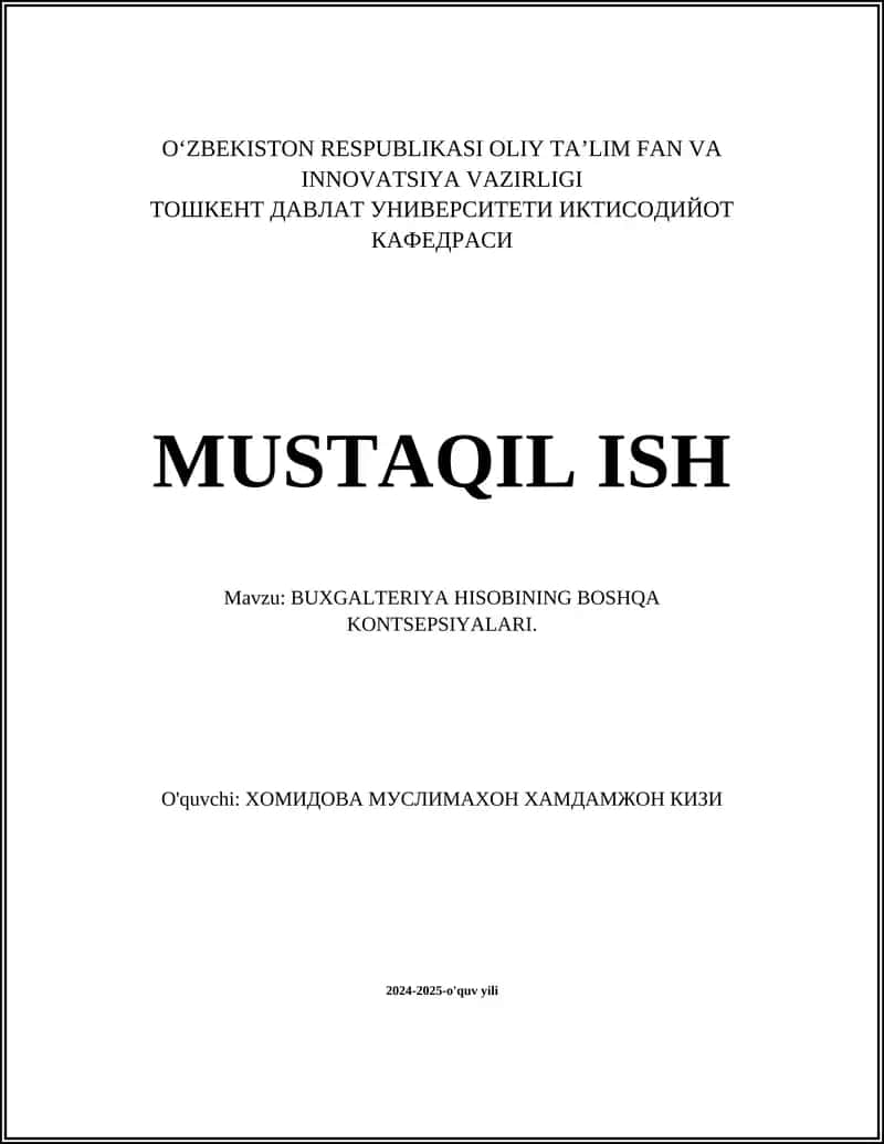 Buxgalteriya balansi
