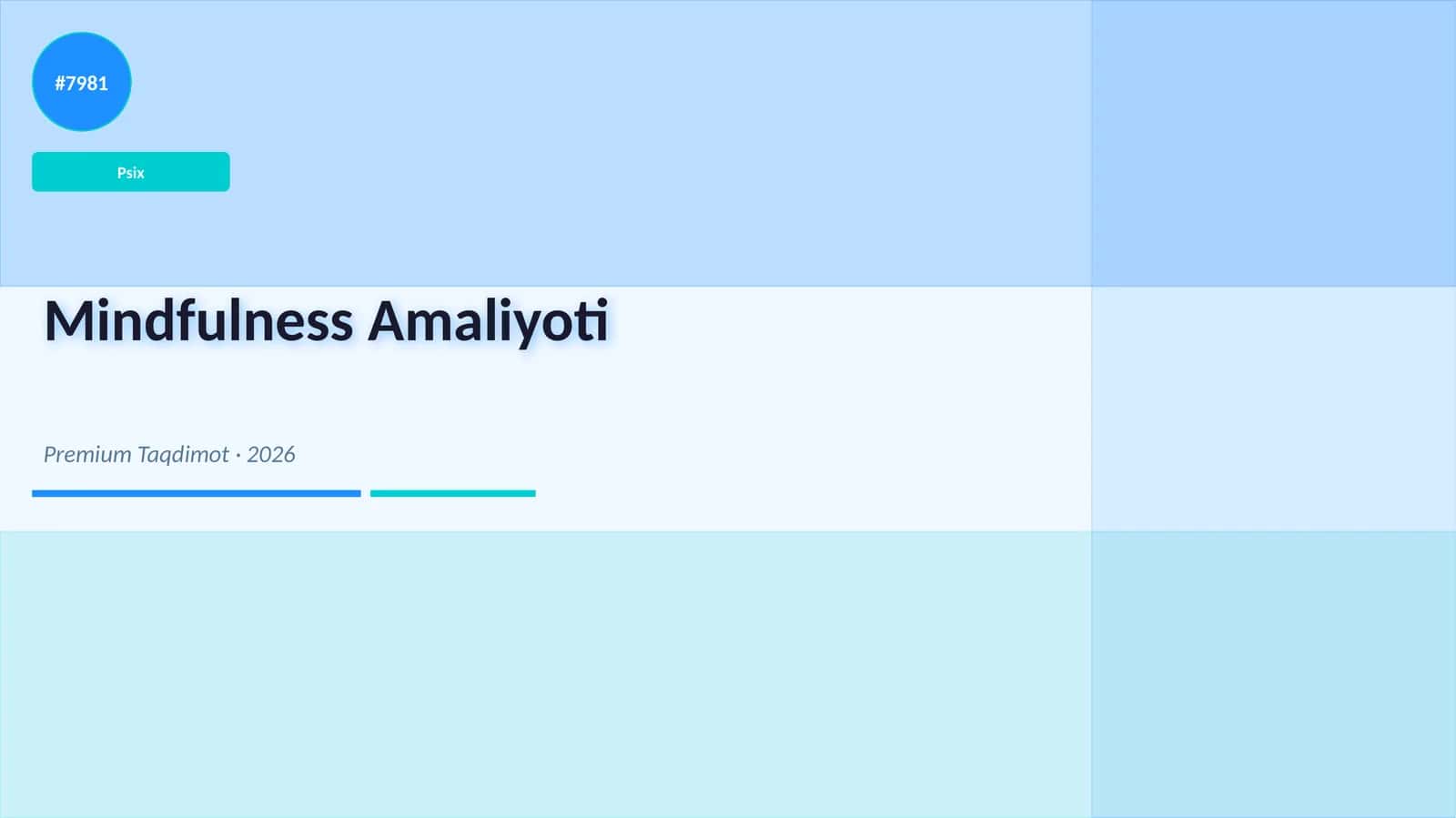 Mindfulness Amaliyoti
