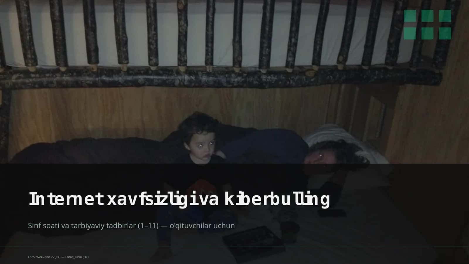 Internet xavfsizligi va kiberbulling
