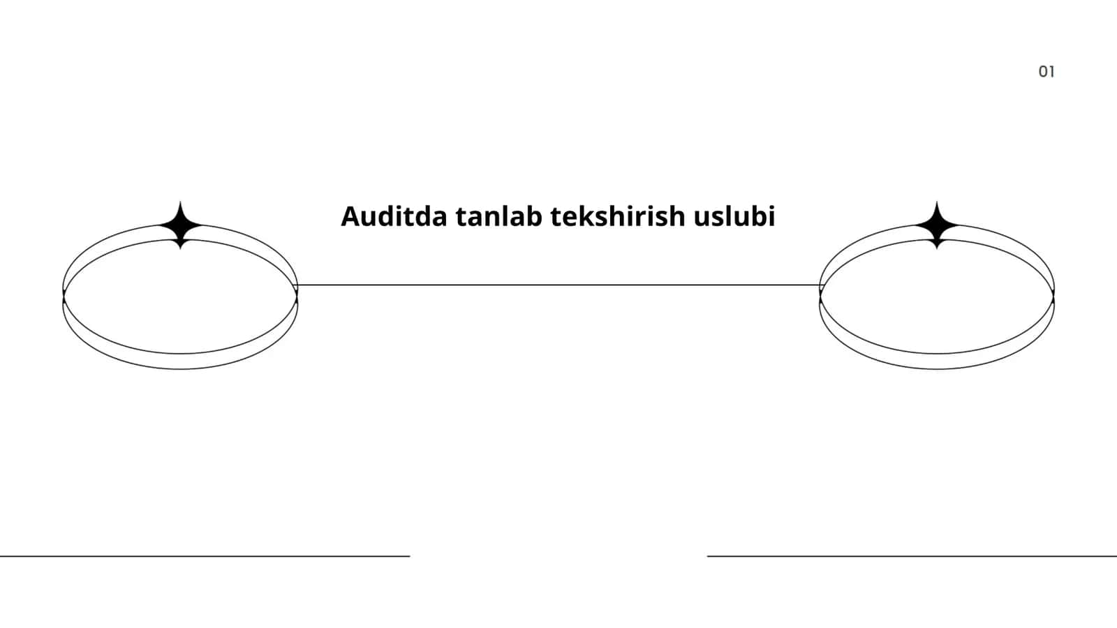 Auditda tanlab tekshirish uslubi