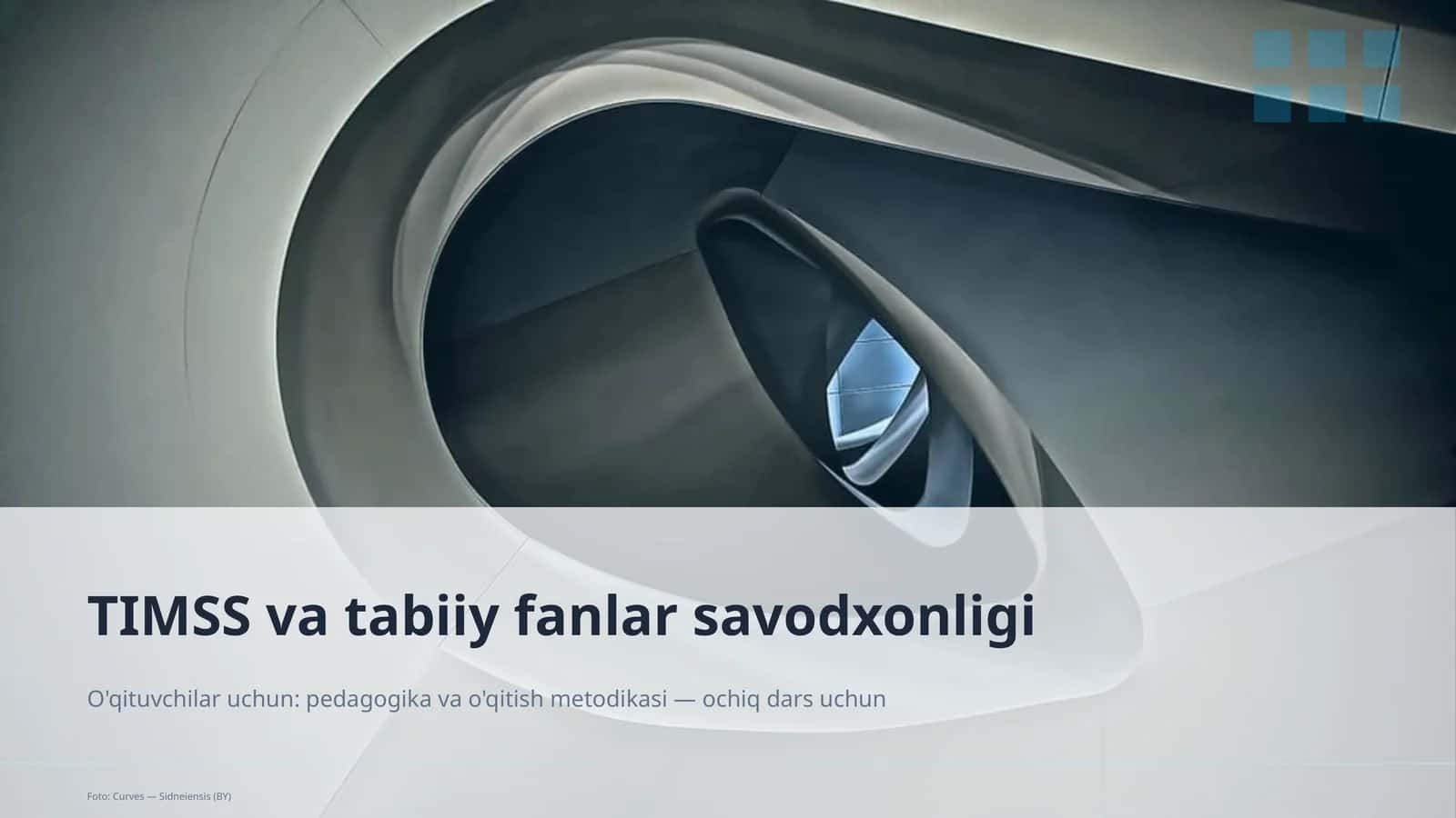 TIMSS va tabiiy fanlar savodxonligi