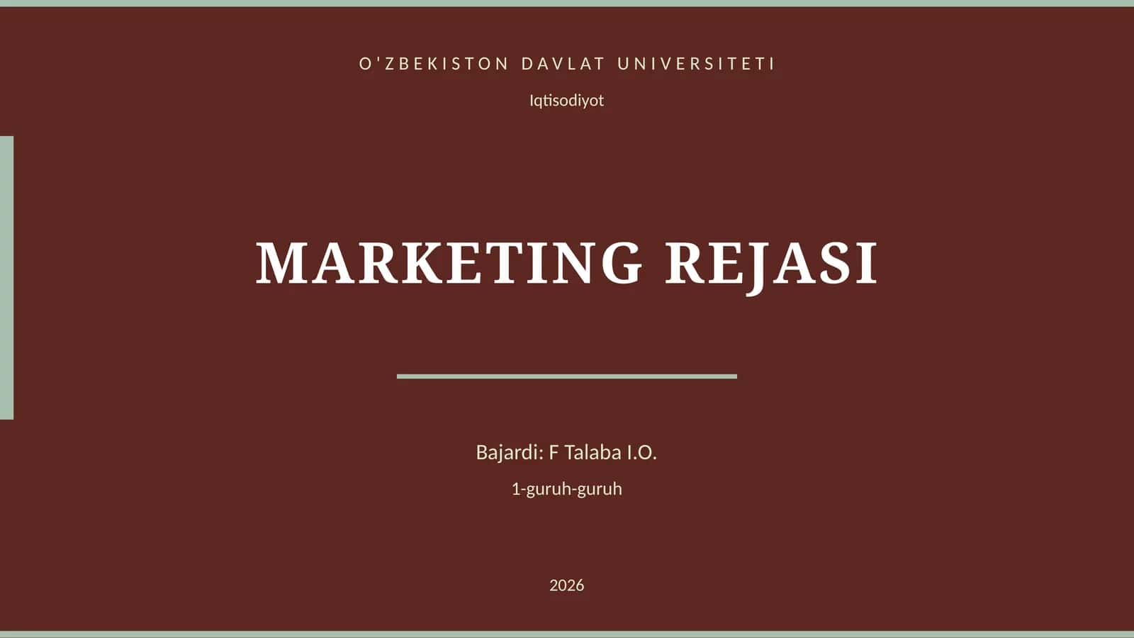 MARKETING REJASI