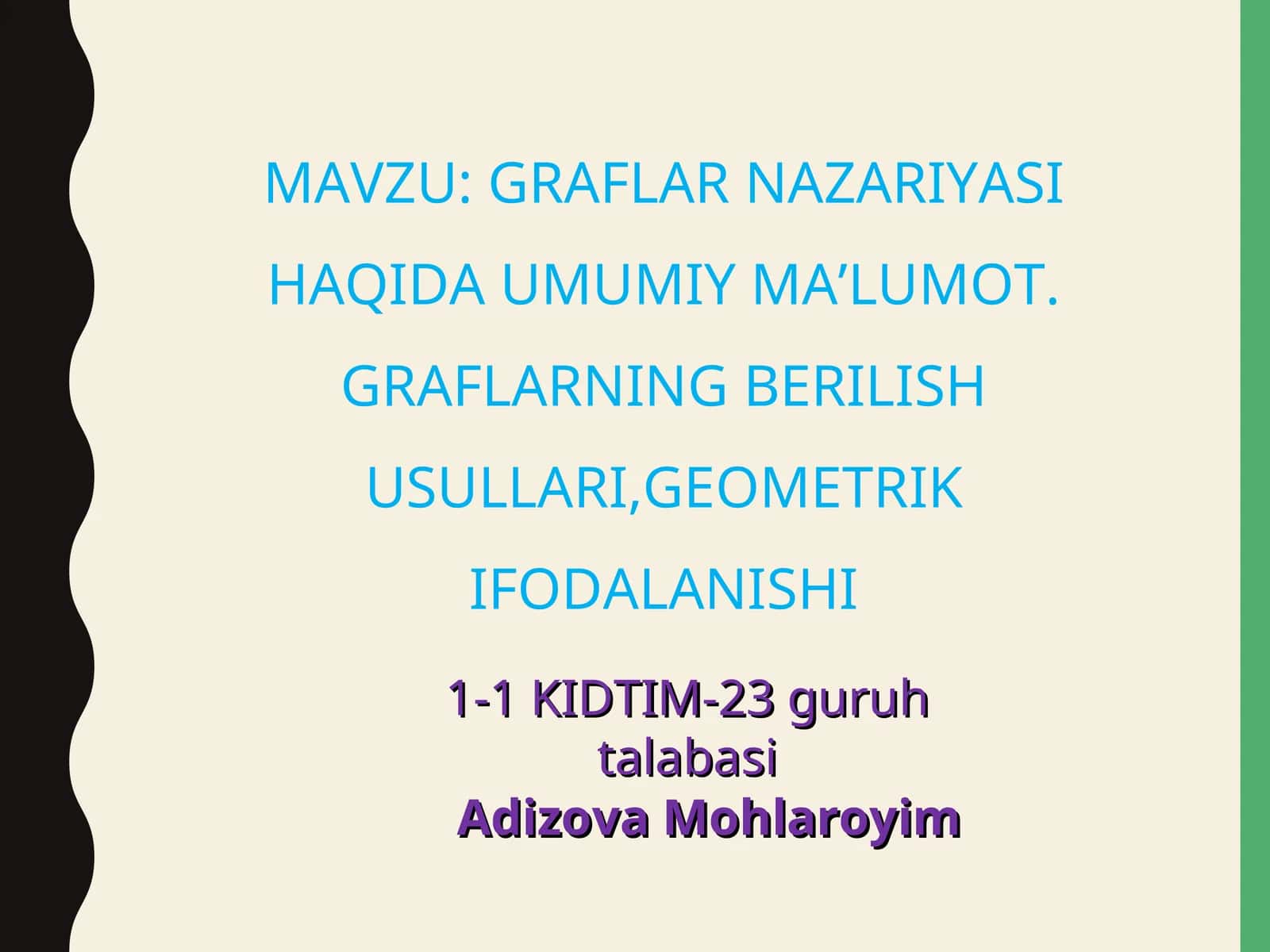 Graflar nazariyasi