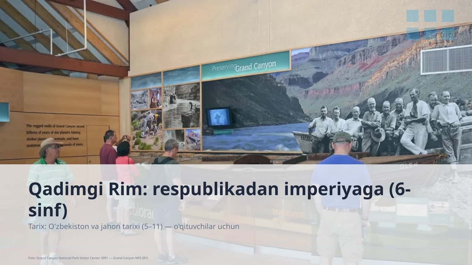 Qadimgi Rim: respublikadan imperiyaga (6-sinf)