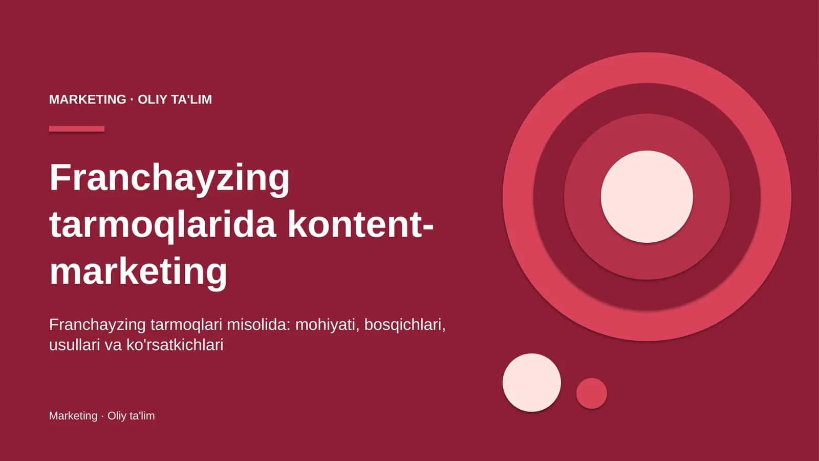 franchayzing tarmoqlarida kontent marketing 9497