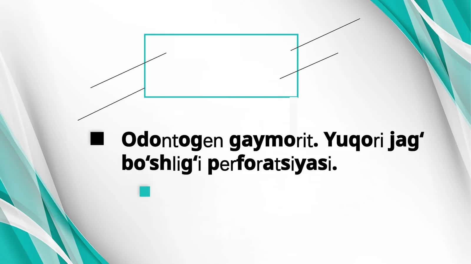 Odontogengaymorit