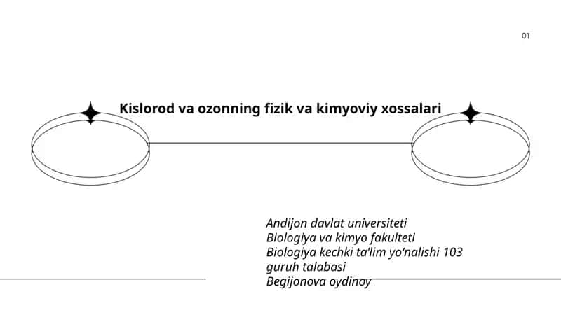 Kislorod va ozonning fizik va kimyoviy xossalari