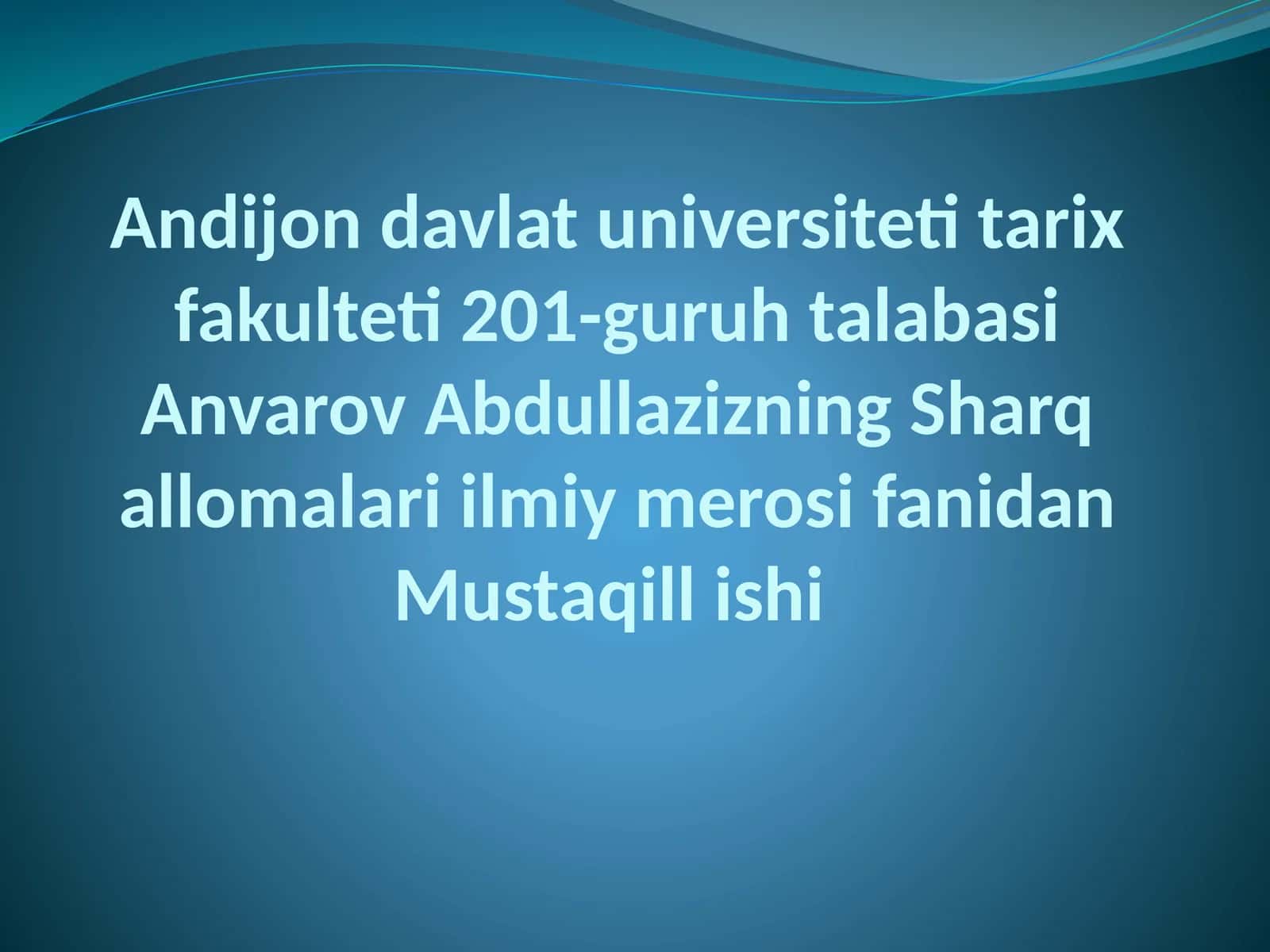 Abu Rayxan Biruniy (973-yil – 1048-yil)