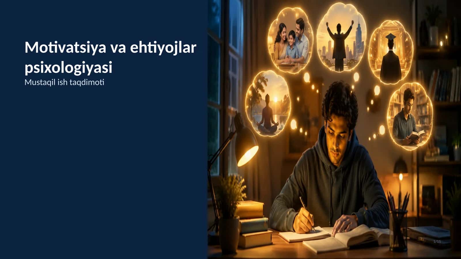 Motivatsiya va ehtiyojlar psixologiyasi