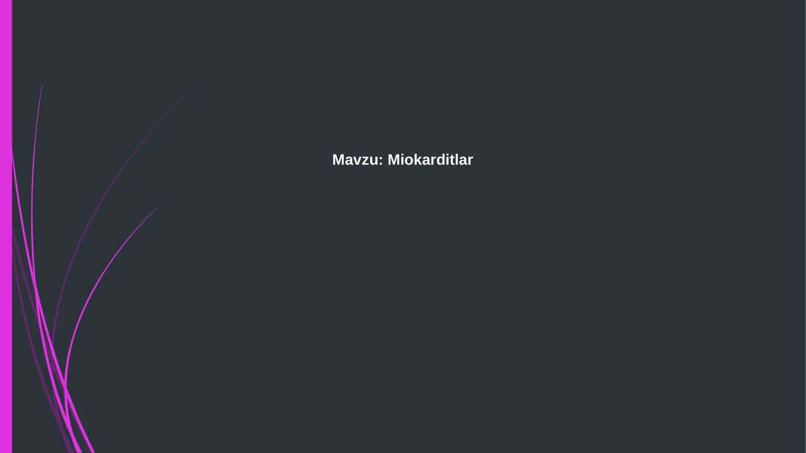 Myokarditlar